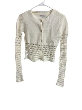 Opening ceremony knitwear white cardigan xs